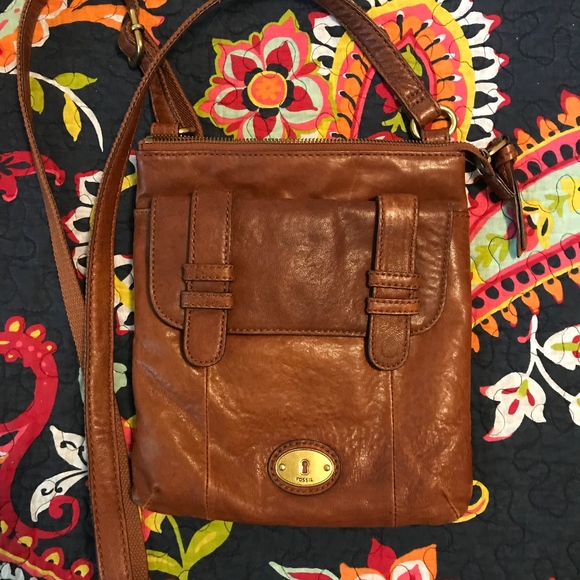 Fossil Handbags - Leather Fossil Cross body Purse